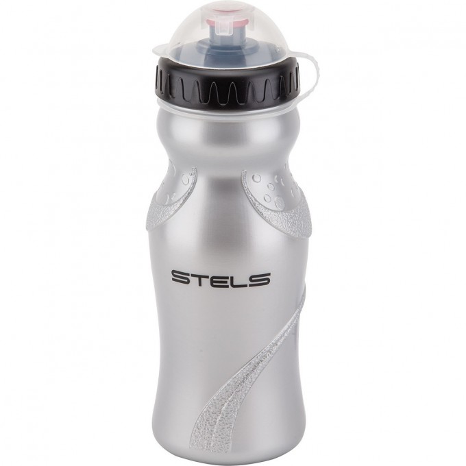 Фляга STELS CSB-500 600 мл, серебристо-чёрная 550028