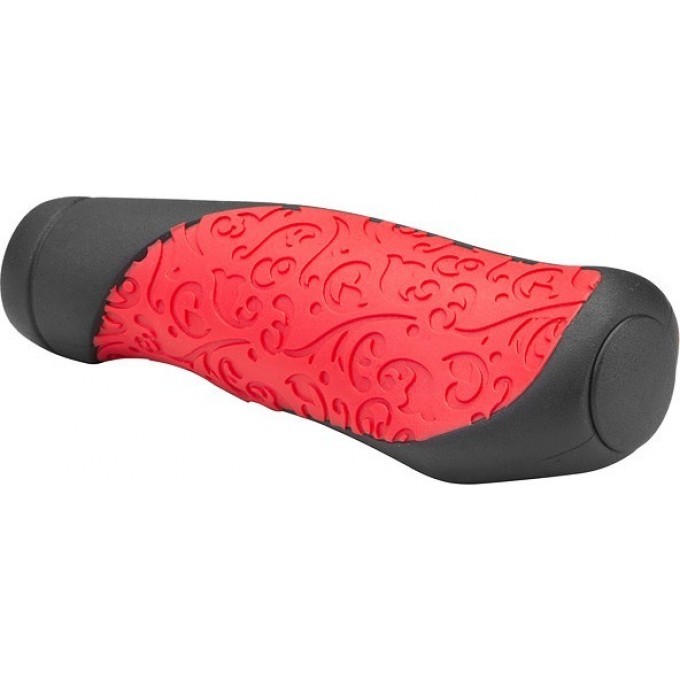 Грипсы VLG-1003AD2 Velo 134,5 мм черно-красные 150189
