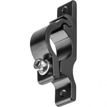 Кронштейн флягодержателя KW-318-02 на руль, алюминиевый чёрный Кронштейн флягодержателя KW-318-02 на руль, алюминиевый чёрный