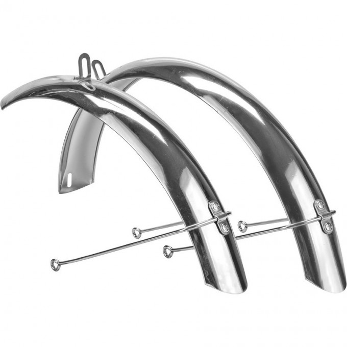 Крылья STELS 20" YC-M015 полноразмерные, хромированные 610004