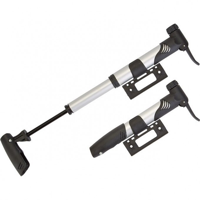 Насос HP-12 ручной, серебристо-чёрный 320064