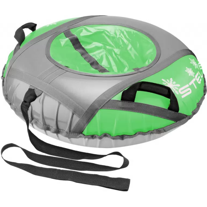 Санки надувные 110 см STELS Тюбинг Салатовый/Серый 2008281010112