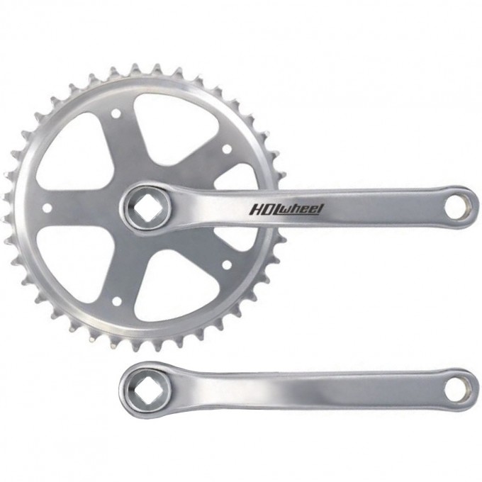 Шатуны HDL-S140 1/2"х1/8" 40Т 140 мм, хромированные 580240