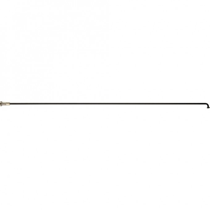 Спица с латунным ниппелем 262 мм, стальная черная 490029