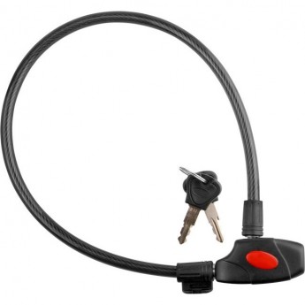 Трос-замок 84320, 12х650 мм, чёрный Трос-замок 84320, 12х650 мм, чёрный