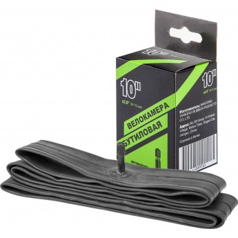 Велокамера NTG 10" x 2.0" в индивидуальной упаковке Велокамера NTG 10" x 2.0" в индивидуальной упаковке