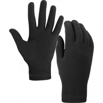 Велоперчатки IG-627 лёгкие зимние полноразмерные чёрные p. L Велоперчатки IG-627 лёгкие зимние полноразмерные чёрные p. L
