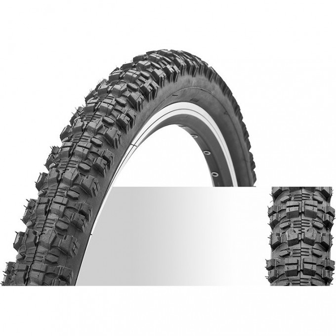 Велопокрышка KENDA 26"х2,10 K-902R 22 TPI черная 620179