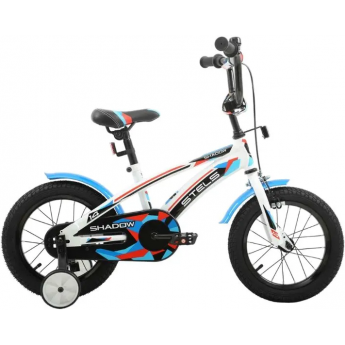 Велосипед STELS 14" SHADOW VC (JU135616) бело-синий