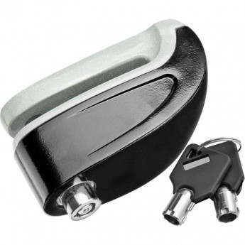 Замок GK202.802 на дисковый тормоз противоугонный c звуковой сигнализацией, чёрный